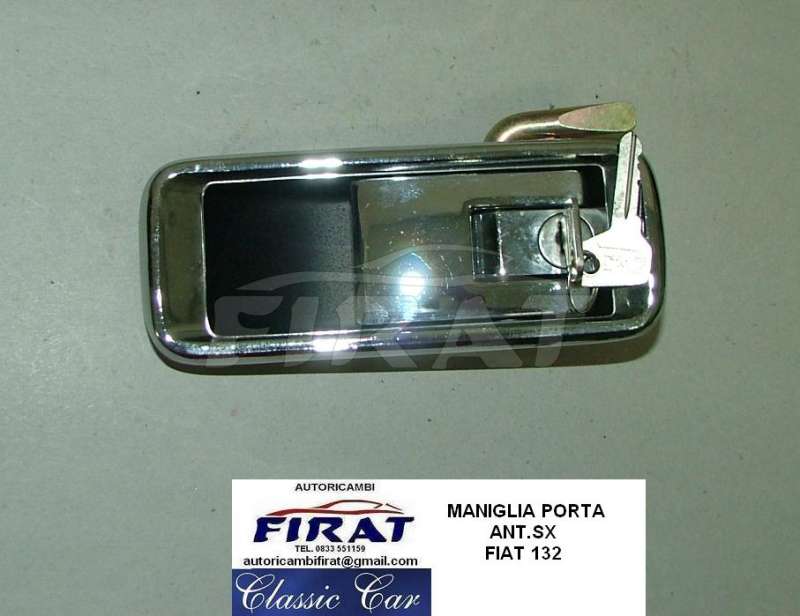 MANIGLIA PORTA + CHIUSURA BAULE FIAT 127 - 128